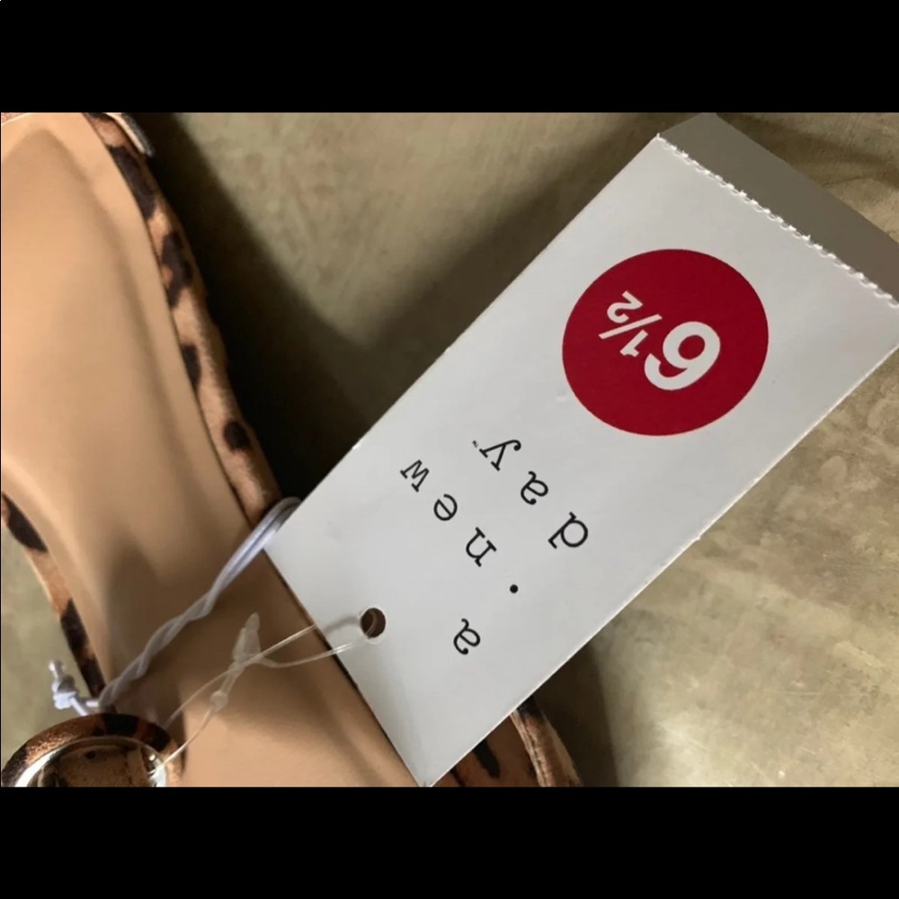 Target A New Day Cheetah Sandals - Picture 5 of 5